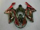 Kit Carenado Moto Kawasaki ZX6R 2007-2008 - Negro Rojo Llama Kit Carenado Moto Kawasaki ZX6R 2007-2008 - Negro Rojo Llama