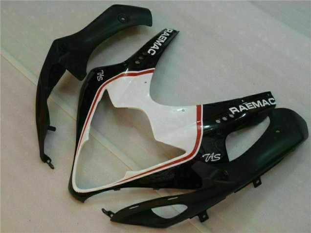 Kit Carenado Moto Suzuki GSXR 1000 K5 2005-2006 - Blanco Negro Kit Carenado Moto Suzuki GSXR 1000 K5 2005-2006 - Blanco Negro