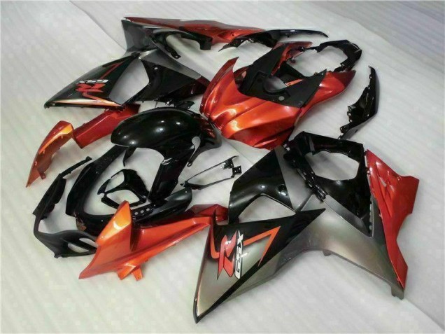 Kit Carenado Moto Suzuki GSXR 1000 K9 2009-2016 - Marrón Negro Kit Carenado Moto Suzuki GSXR 1000 K9 2009-2016 - Marrón Negro