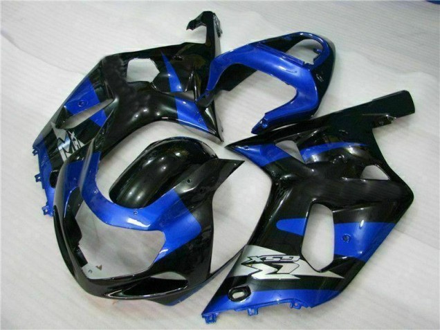 Kit Carenado Moto Suzuki GSXR 600 / 750 K1 K2 K3 2001-2003 - Azul Negro Kit Carenado Moto Suzuki GSXR 600 / 750 K1 K2 K3 2001-2003 - Azul Negro
