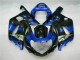 Kit Carenado Moto Suzuki GSXR 600 / 750 K1 K2 K3 2001-2003 - Azul Negro Kit Carenado Moto Suzuki GSXR 600 / 750 K1 K2 K3 2001-2003 - Azul Negro