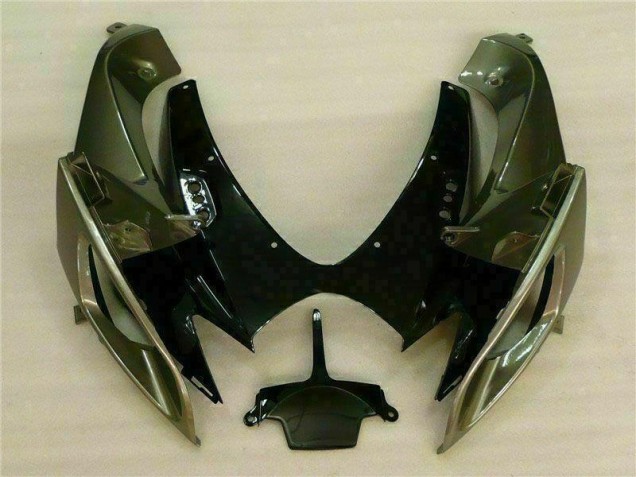 Kit Carenado Moto Suzuki GSXR 600 / 750 K6 2006-2007 - Negro Gris Kit Carenado Moto Suzuki GSXR 600 / 750 K6 2006-2007 - Negro Gris