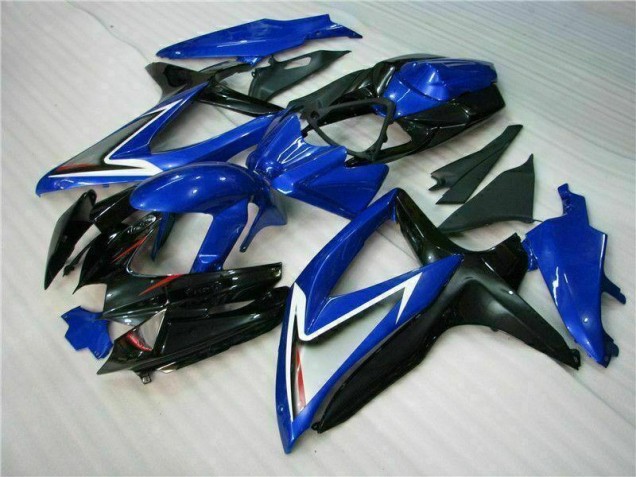 Kit Carenado Moto Suzuki GSXR 600 / 750 K8 2008-2010 - Azul Negro Kit Carenado Moto Suzuki GSXR 600 / 750 K8 2008-2010 - Azul Negro