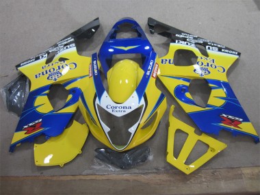Kit Carenado Moto Suzuki GSXR 600 K4 2004-2005 - Amarillo Azul Corona Extra