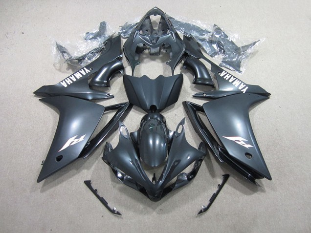 Kit Carenado Moto Yamaha R1 2007-2008 - Negro Blanco Calcomanía Kit Carenado Moto Yamaha R1 2007-2008 - Negro Blanco Calcomanía