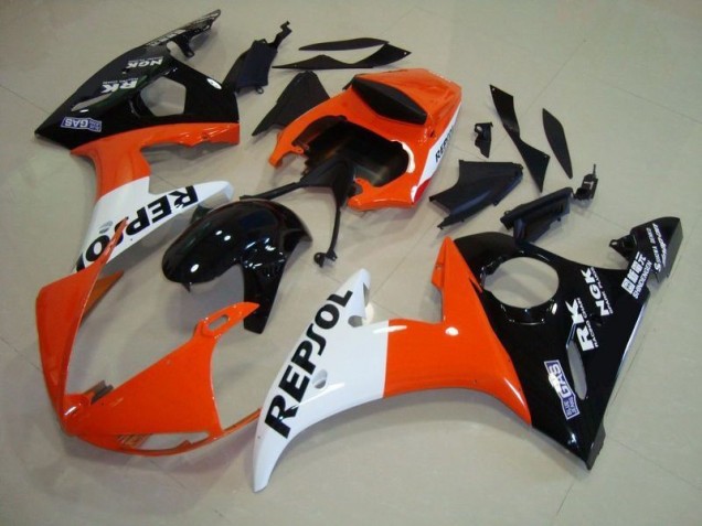 Kit Carenado Moto Yamaha R6 2003-2005 - Repsol Kit Carenado Moto Yamaha R6 2003-2005 - Repsol