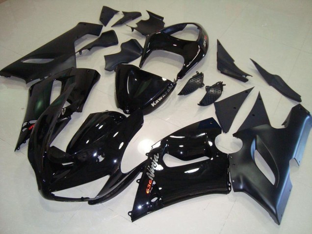 Kit Carenados Moto Kawasaki ZX6R 2005-2006 - Negro Kit Carenados Moto Kawasaki ZX6R 2005-2006 - Negro
