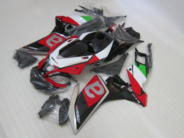 Kit Completo Carenado Moto Aprilia RSV4 2009-2015 - Negro Rojo Kit Completo Carenado Moto Aprilia RSV4 2009-2015 - Negro Rojo