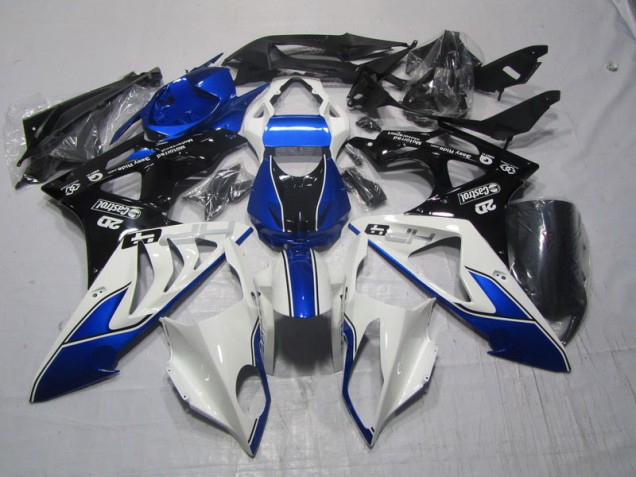 Kit Completo Carenado Moto BMW S1000RR 2009-2014 - Azul Blanco Kit Completo Carenado Moto BMW S1000RR 2009-2014 - Azul Blanco