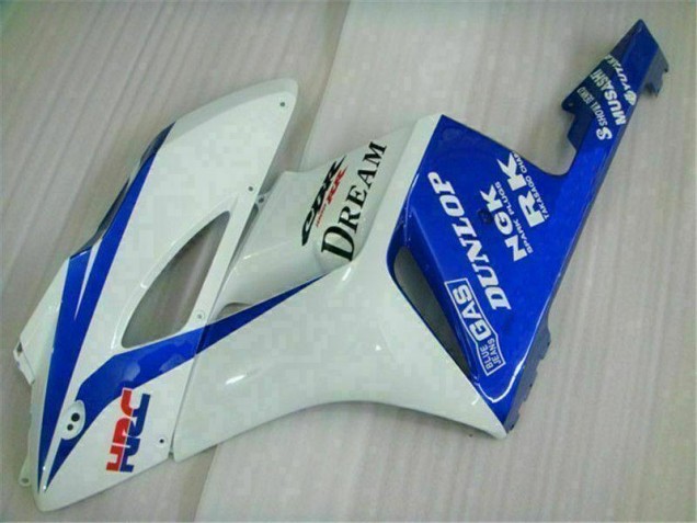 Kit Completo Carenado Moto Honda CBR 1000 RR 2004-2005 - Azul Blanco Kit Completo Carenado Moto Honda CBR 1000 RR 2004-2005 - Azul Blanco