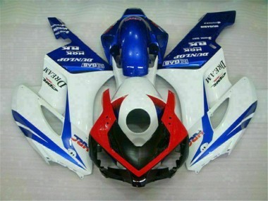 Kit Completo Carenado Moto Honda CBR 1000 RR 2004-2005 - Azul Blanco