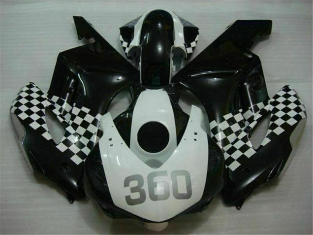 Kit Completo Carenado Moto Honda CBR 1000 RR 2004-2005 - Blanco Negro Kit Completo Carenado Moto Honda CBR 1000 RR 2004-2005 - Blanco Negro