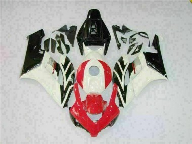 Kit Completo Carenado Moto Honda CBR 1000 RR 2004-2005 - Blanco Rojo Negro