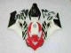 Kit Completo Carenado Moto Honda CBR 1000 RR 2004-2005 - Blanco Rojo Negro Kit Completo Carenado Moto Honda CBR 1000 RR 2004-2005 - Blanco Rojo Negro
