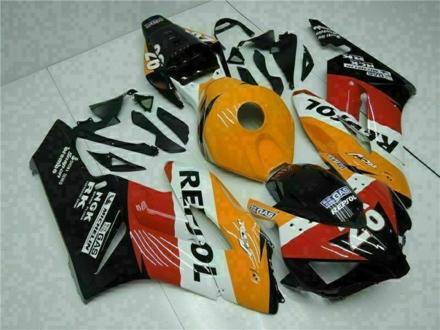 Kit Completo Carenado Moto Honda CBR 1000 RR 2004-2005 - Naranja Negro Repsol Kit Completo Carenado Moto Honda CBR 1000 RR 2004-2005 - Naranja Negro Repsol