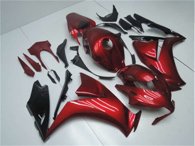 Kit Completo Carenado Moto Honda CBR 1000 RR 2012-2016 - Rojo Negro Kit Completo Carenado Moto Honda CBR 1000 RR 2012-2016 - Rojo Negro