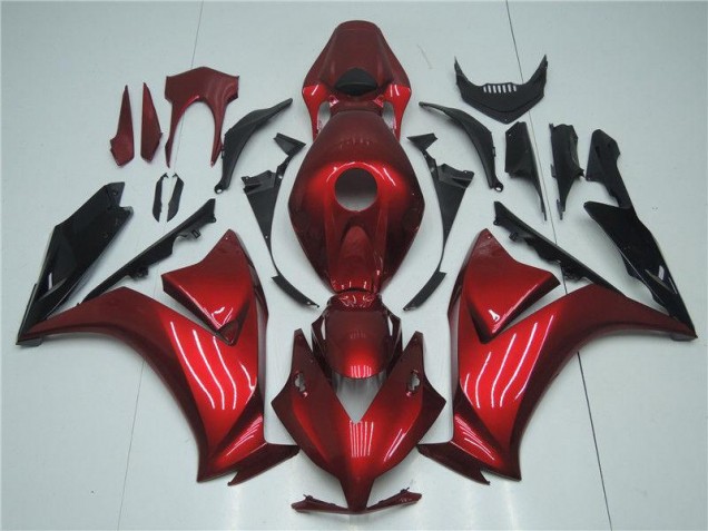 Kit Completo Carenado Moto Honda CBR 1000 RR 2012-2016 - Rojo Negro Kit Completo Carenado Moto Honda CBR 1000 RR 2012-2016 - Rojo Negro