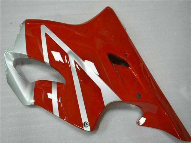 Kit Completo Carenado Moto Honda CBR 600 F4i 2001-2003 - Rojo Plata Kit Completo Carenado Moto Honda CBR 600 F4i 2001-2003 - Rojo Plata