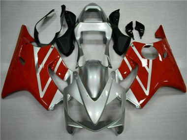 Kit Completo Carenado Moto Honda CBR 600 F4i 2001-2003 - Rojo Plata