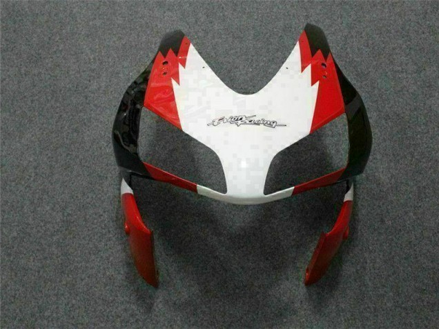 Kit Completo Carenado Moto Honda CBR 600 RR 2003-2004 - Rojo Blanco Kit Completo Carenado Moto Honda CBR 600 RR 2003-2004 - Rojo Blanco