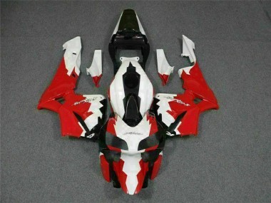 Kit Completo Carenado Moto Honda CBR 600 RR 2003-2004 - Rojo Blanco