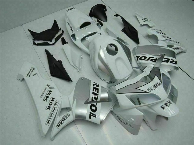 Kit Completo Carenado Moto Honda CBR 600 RR 2005-2006 - Blanco Kit Completo Carenado Moto Honda CBR 600 RR 2005-2006 - Blanco
