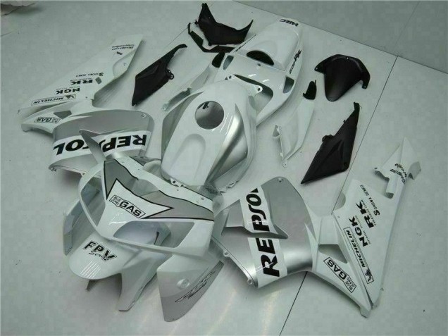 Kit Completo Carenado Moto Honda CBR 600 RR 2005-2006 - Blanco Kit Completo Carenado Moto Honda CBR 600 RR 2005-2006 - Blanco