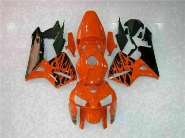 Kit Completo Carenado Moto Honda CBR 600 RR 2005-2006 - Naranja