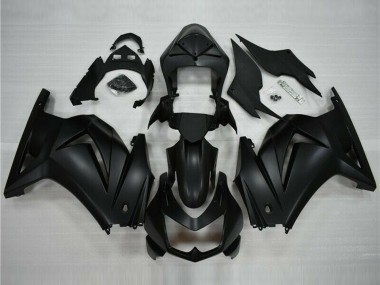 Kit Completo Carenado Moto Kawasaki EX250 2008-2012 - Negro Mate