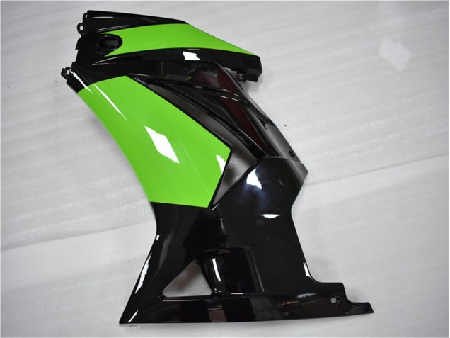 Kit Completo Carenado Moto Kawasaki EX250 2008-2012 - Negro Verde Kit Completo Carenado Moto Kawasaki EX250 2008-2012 - Negro Verde