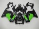 Kit Completo Carenado Moto Kawasaki EX250 2008-2012 - Negro Verde Kit Completo Carenado Moto Kawasaki EX250 2008-2012 - Negro Verde