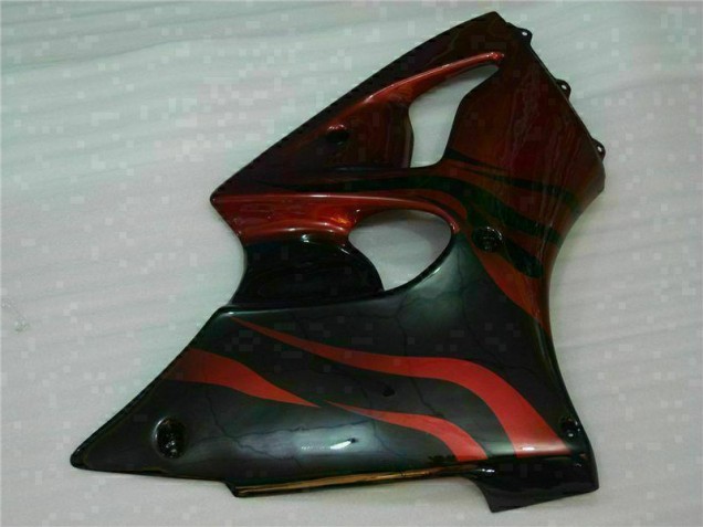 Kit Completo Carenado Moto Kawasaki ZX6R 2000-2002 - Rojo Kit Completo Carenado Moto Kawasaki ZX6R 2000-2002 - Rojo