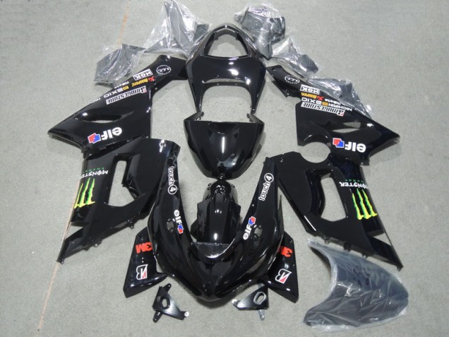 Kit Completo Carenado Moto Kawasaki ZX6R 2005-2006 - 3M Touch4 Monster Negro Kit Completo Carenado Moto Kawasaki ZX6R 2005-2006 - 3M Touch4 Monster Negro