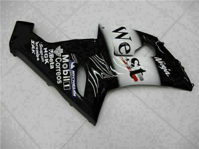 Kit Completo Carenado Moto Kawasaki ZX6R 2005-2006 - Negro Kit Completo Carenado Moto Kawasaki ZX6R 2005-2006 - Negro