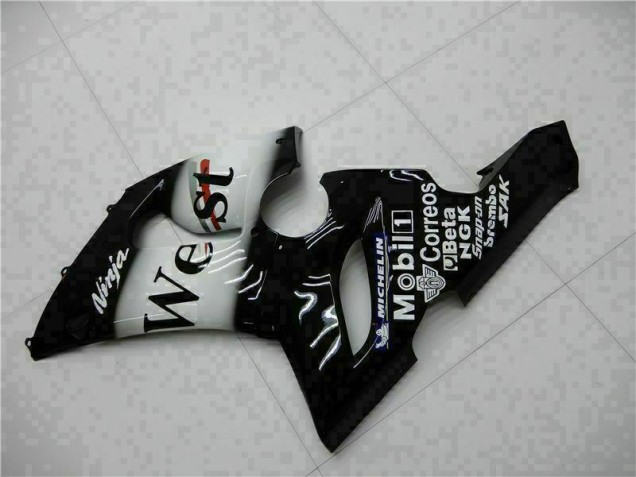 Kit Completo Carenado Moto Kawasaki ZX6R 2005-2006 - Negro Kit Completo Carenado Moto Kawasaki ZX6R 2005-2006 - Negro