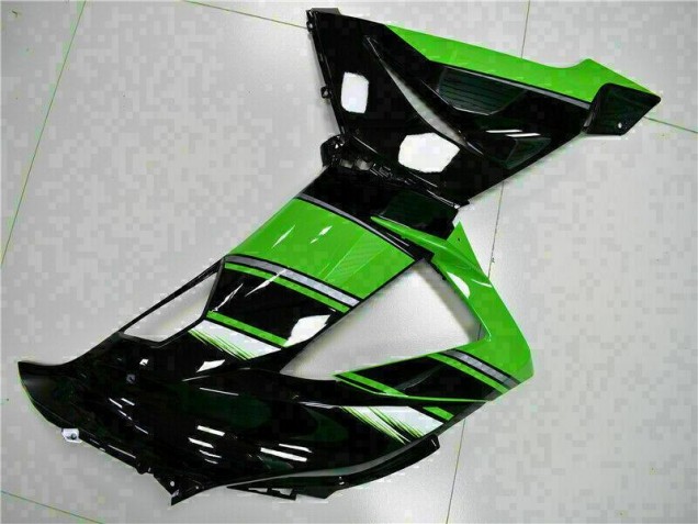 Kit Completo Carenado Moto Kawasaki ZX6R 2013-2018 - Negro Verde Kit Completo Carenado Moto Kawasaki ZX6R 2013-2018 - Negro Verde