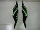 Kit Completo Carenado Moto Kawasaki ZX6R 2013-2018 - Negro Verde Kit Completo Carenado Moto Kawasaki ZX6R 2013-2018 - Negro Verde