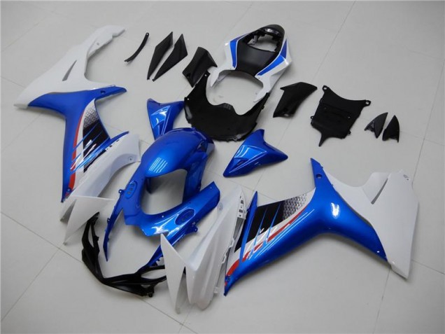 Kit Completo Carenado Moto Suzuki GSXR 600 / 750 K11 2011-2021 - Azul Blanco Kit Completo Carenado Moto Suzuki GSXR 600 / 750 K11 2011-2021 - Azul Blanco