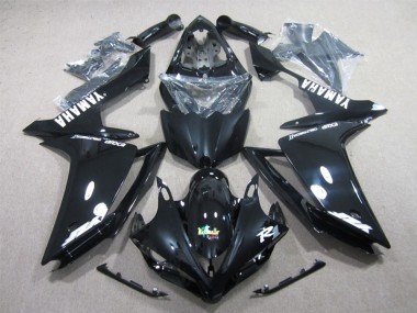 Kit Completo Carenado Moto Yamaha R1 2007-2008 - Negro Blanco Calcomanía