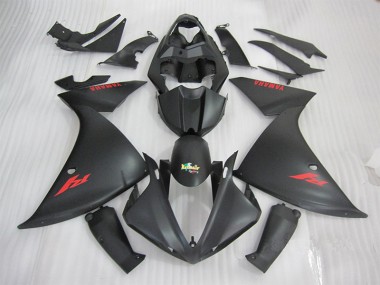 Kit Completo Carenado Moto Yamaha R1 2009-2011 - Negro Rojo