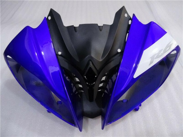 Kit Completo Carenado Moto Yamaha R6 2008-2016 - Azul Negro Kit Completo Carenado Moto Yamaha R6 2008-2016 - Azul Negro