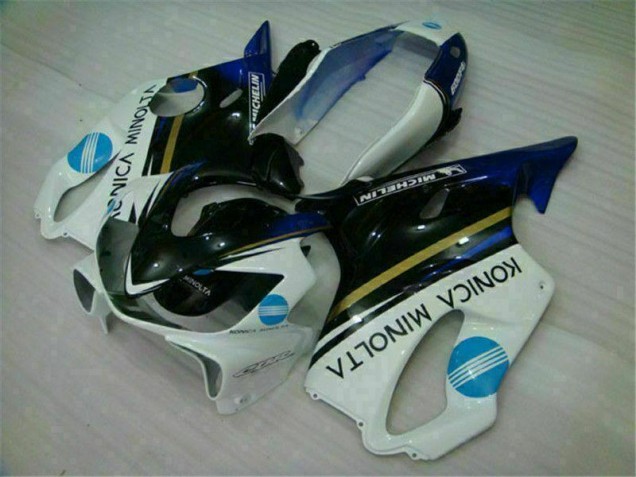 Kits ABS Carenado Motocicleta Honda CBR 600 F4i 2004-2007 - Blanco Negro Kits ABS Carenado Motocicleta Honda CBR 600 F4i 2004-2007 - Blanco Negro