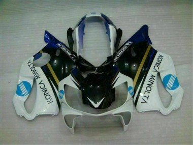 Kits ABS Carenado Motocicleta Honda CBR 600 F4i 2004-2007 - Blanco Negro