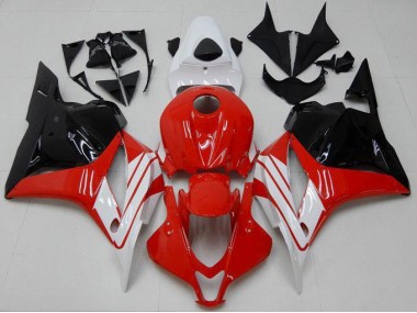Kits ABS Carenado Motocicleta Honda CBR 600 RR 2009-2012 - Rojo Blanco Negro