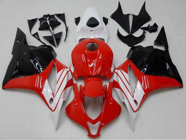 Kits ABS Carenado Motocicleta Honda CBR 600 RR 2009-2012 - Rojo Blanco Negro Kits ABS Carenado Motocicleta Honda CBR 600 RR 2009-2012 - Rojo Blanco Negro