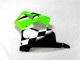 Kits ABS Carenado Motocicleta Kawasaki ZX6R 2000-2002 - Verde Negro Blanco Kits ABS Carenado Motocicleta Kawasaki ZX6R 2000-2002 - Verde Negro Blanco
