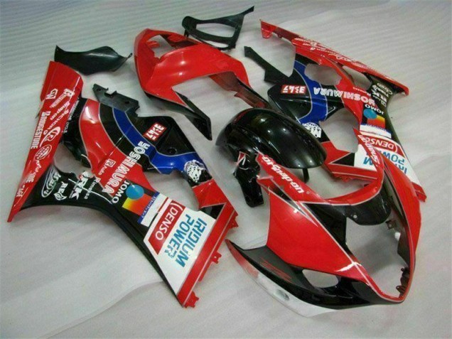 Kits ABS Carenado Motocicleta Suzuki GSXR 1000 K3 2003-2004 - Rojo