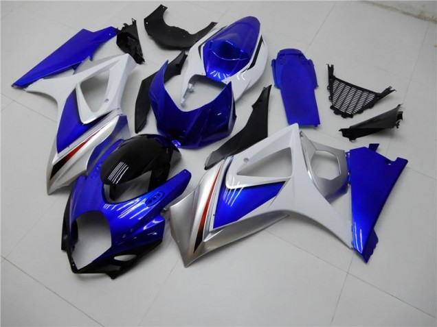Kits ABS Carenado Motocicleta Suzuki GSXR 1000 K7 2007-2008 - Azul Blanco Kits ABS Carenado Motocicleta Suzuki GSXR 1000 K7 2007-2008 - Azul Blanco