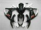 Kits ABS Carenado Motocicleta Suzuki GSXR 600 / 750 K6 2006-2007 - Blanco Negro Kits ABS Carenado Motocicleta Suzuki GSXR 600 / 750 K6 2006-2007 - Blanco Negro