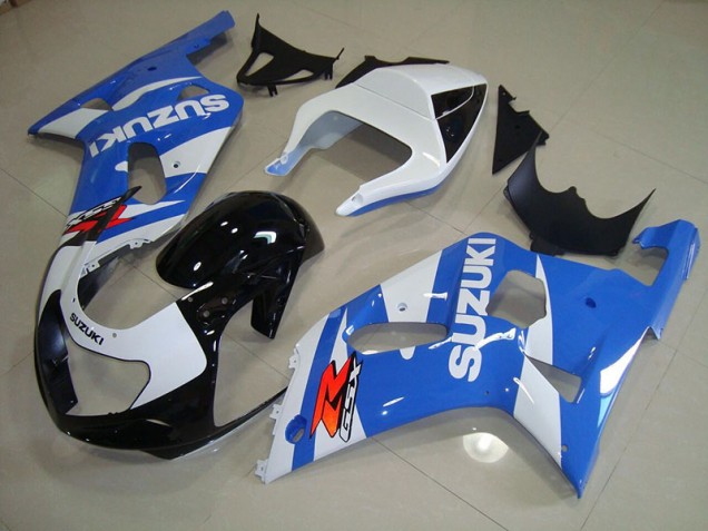 Kits ABS Carenado Motocicleta Suzuki GSXR 750 K1 K2 K3 2001-2003 - Azul Blanco Kits ABS Carenado Motocicleta Suzuki GSXR 750 K1 K2 K3 2001-2003 - Azul Blanco